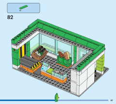 LEGO 60347 instructions page 87 – build guide