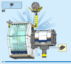 LEGO 60349 instructions page 104 – build guide