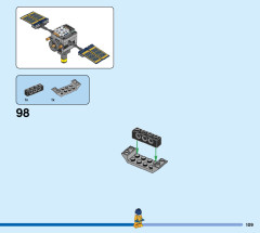 LEGO 60349 instructions page 109 – build guide