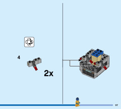 LEGO 60349 instructions page 117 – build guide