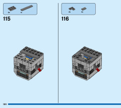 LEGO 60349 instructions page 120 – build guide
