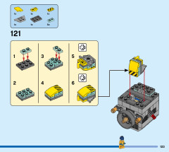 LEGO 60349 instructions page 123 – build guide