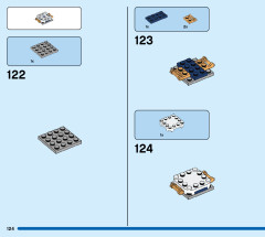 LEGO 60349 instructions page 124 – build guide