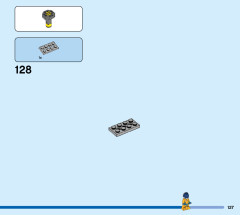 LEGO 60349 instructions page 127 – build guide