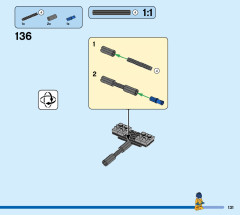 LEGO 60349 instructions page 131 – build guide
