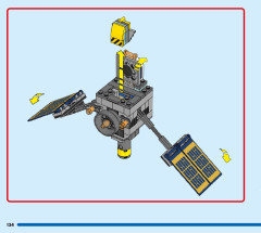 LEGO 60349 instructions page 134 – build guide