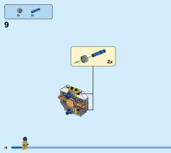 LEGO 60349 instructions page 14 – build guide