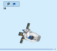 LEGO 60349 instructions page 19 – build guide