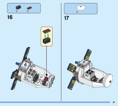 LEGO 60349 instructions page 21 – build guide