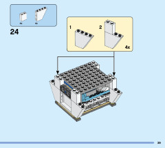LEGO 60349 instructions page 39 – build guide