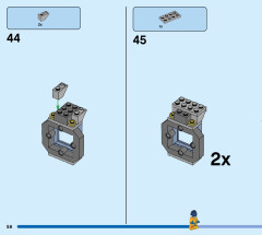 LEGO 60349 instructions page 58 – build guide