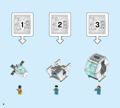 LEGO 60349 instructions page 6 – build guide