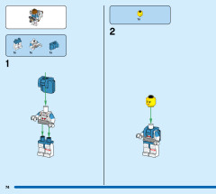LEGO 60349 instructions page 74 – build guide