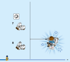 LEGO 60349 instructions page 77 – build guide