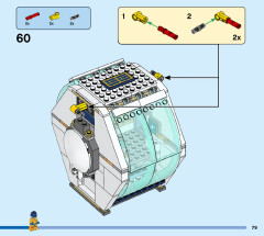 LEGO 60349 instructions page 79 – build guide