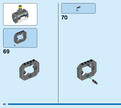 LEGO 60349 instructions page 88 – build guide