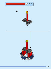 LEGO 60350 instructions page 9 – build guide