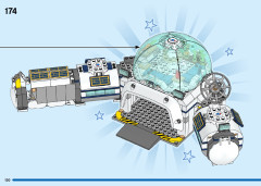 LEGO 60350 instructions page 130 – build guide