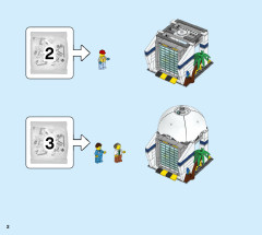 LEGO 60351 instructions page 2 – build guide