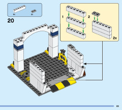 LEGO 60351 instructions page 23 – build guide