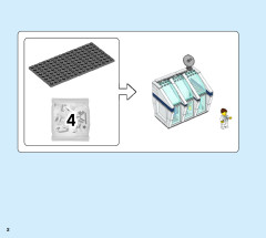 LEGO 60351 instructions page 2 – build guide