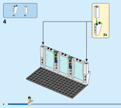 LEGO 60351 instructions page 8 – build guide