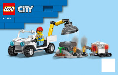 LEGO 60351 instructions page 1 – build guide