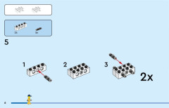 LEGO 60357 instructions page 6 – build guide