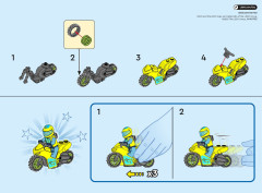LEGO 60358 instructions page 2 – build guide