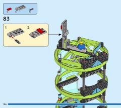 LEGO 60361 instructions page 106 – build guide