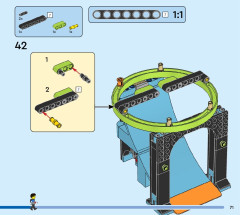 LEGO 60361 instructions page 71 – build guide