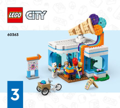 LEGO 60363 instructions page 1 – build guide