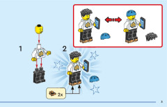 LEGO 60364 instructions page 3 – build guide
