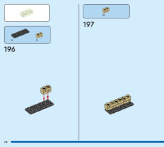 LEGO 60366 instructions page 72 – build guide