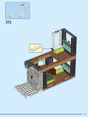 LEGO 60366 instructions page 45 – build guide