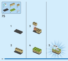LEGO 60366 instructions page 82 – build guide
