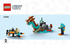 LEGO 60368 instructions page 1 – build guide