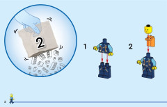 LEGO 60368 instructions page 2 – build guide