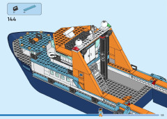 LEGO 60368 instructions page 135 – build guide