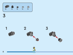 LEGO 60368 instructions page 8 – build guide