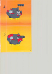 LEGO 6037 instructions page 5 – build guide