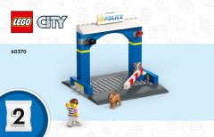 LEGO 60370 instructions page 1 – build guide