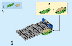 LEGO 60372 instructions page 6 – build guide