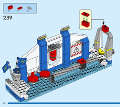 LEGO 60372 instructions page 74 – build guide