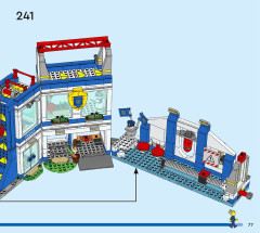 LEGO 60372 instructions page 77 – build guide