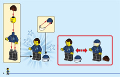 LEGO 60372 instructions page 6 – build guide