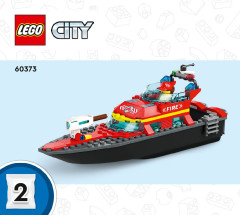 LEGO 60373 instructions page 1 – build guide
