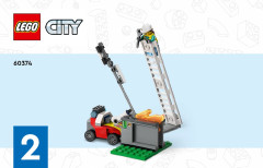 LEGO 60374 instructions page 1 – build guide
