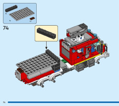 LEGO 60374 instructions page 74 – build guide