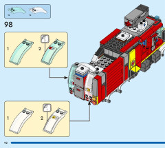 LEGO 60374 instructions page 92 – build guide